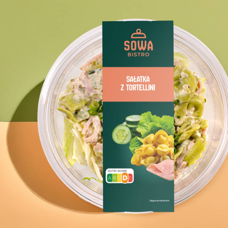 Sałatka z tortellini - Sałatki - Sowa Bistro - Zdjęcie 1