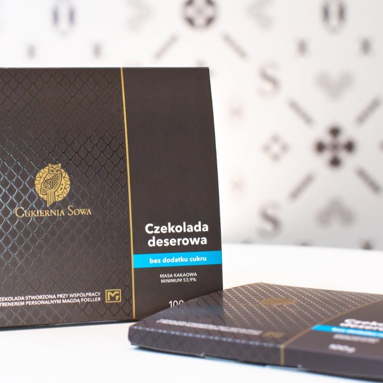 Czekolada Deserowa bez dodatku cukru - Czekolady - Galanteria czekoladowa - Zdjęcie 1