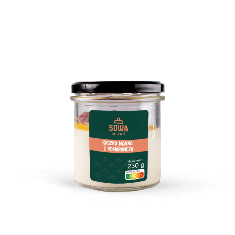 Манна каша з апельсинами