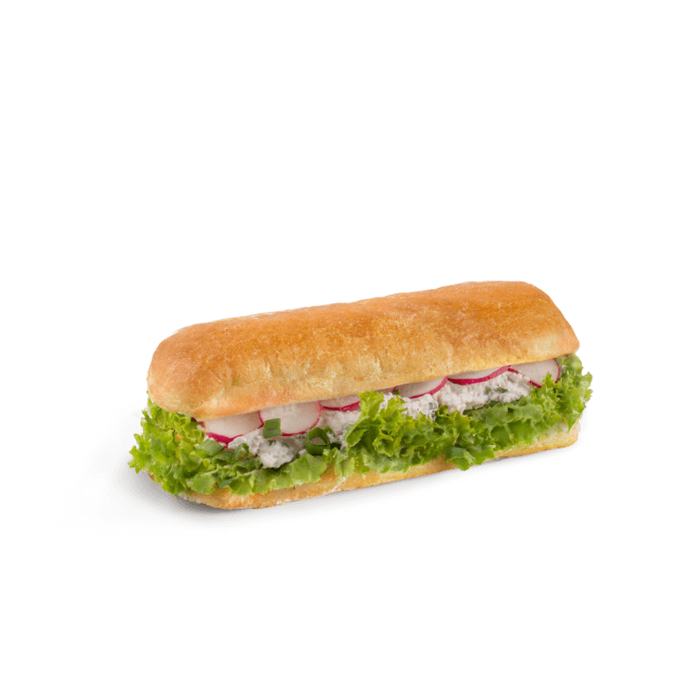 Ciabatta z twarożkiem 