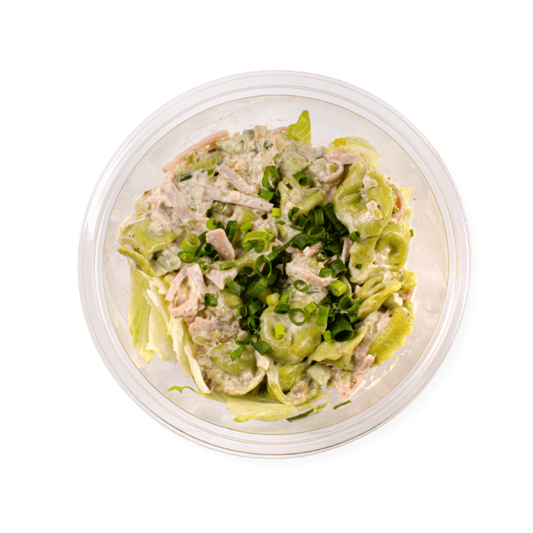 Treściwa sałatka z egzotycznymi tortellini, świeżymi warzywami i aromatycznym dressingiem. Syta i stylowa propozycja, która zaspokoi głód bez nadmiernego obciążania.