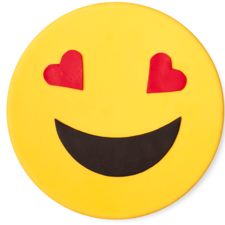 Tort Emotka serduszka - Torty dla dzieci - Torty - Zdjęcie 1