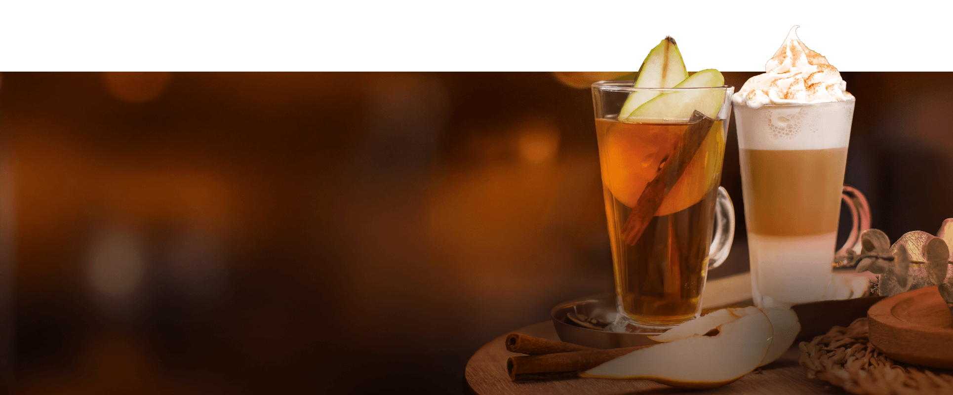 NAPOJE SEZONOWE ZIMA 2025 - HERBATA Z GRUSZKĄ 1a