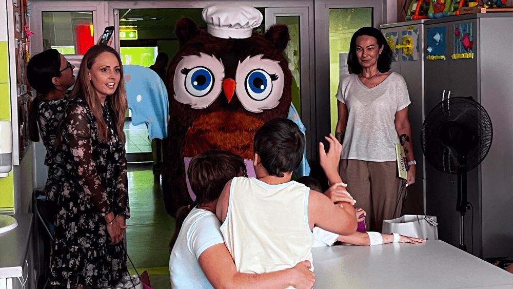 Sowa Felisia czyta małym pacjentom - Zdjęcie 4