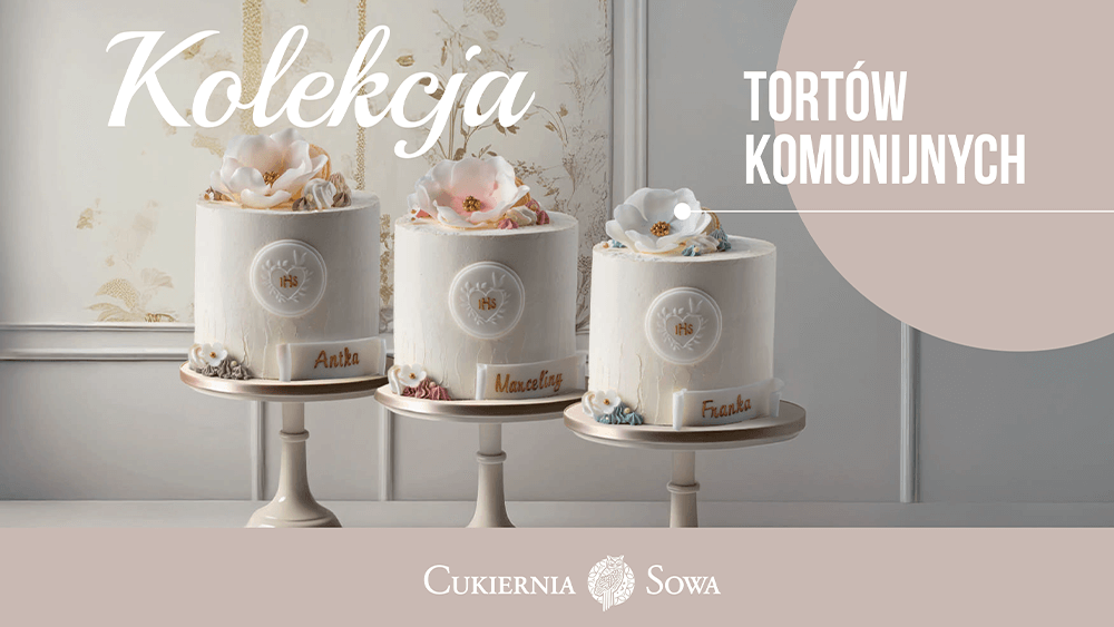 Nowy Katalog Tortów Komunijnych 2025